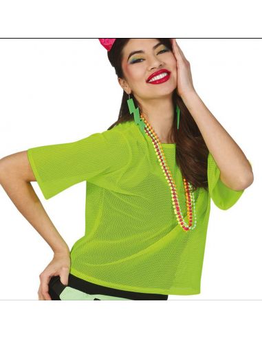Camiseta Red Verde Neón Tienda de disfraces online - Mercadisfraces