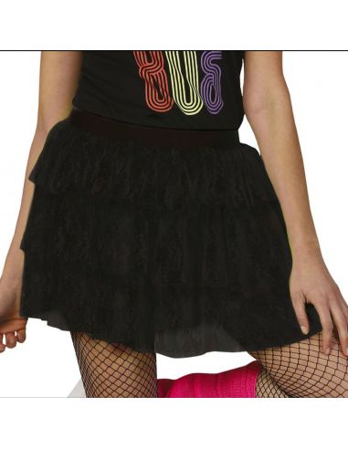 Falda '80S Negra Tienda de disfraces online - Mercadisfraces