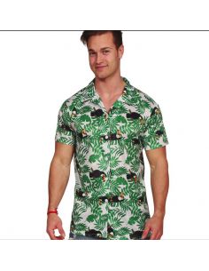 Camisa Hawaiana Palmeras Tienda de disfraces online - Mercadisfraces