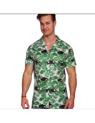 Camisa Hawaiana Palmeras Tienda de disfraces online - Mercadisfraces