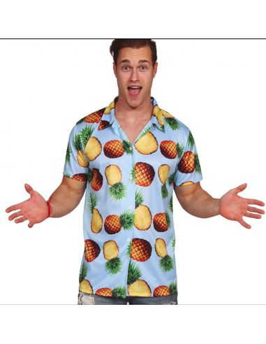 Camisa Hawaiana Piñas Tienda de disfraces online - Mercadisfraces