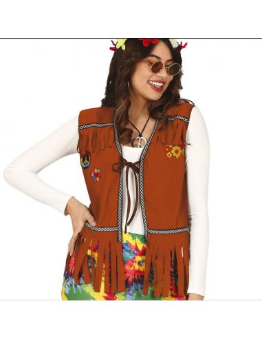 Chaleco Hippie Tienda de disfraces online - Mercadisfraces
