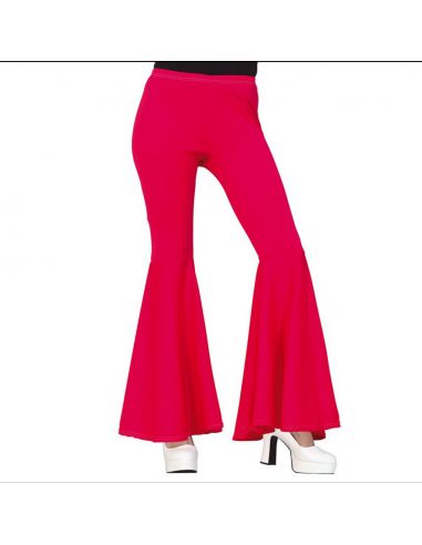 Pantalón Campana Elástico Rosa Tienda de disfraces online - Mercadisfraces