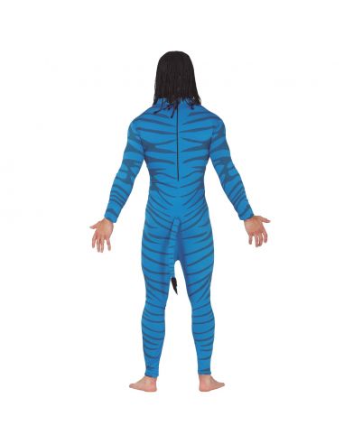 Disfraz de Felino Azul Adulto Tienda de disfraces online - Mercadisfraces