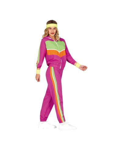 Disfraz de Gimnasta mujer color fucsia Tienda de disfraces online - Mercadisfraces