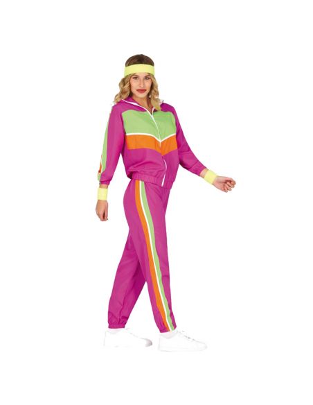 Disfraz de Gimnasta mujer color fucsia Tienda de disfraces online - Mercadisfraces
