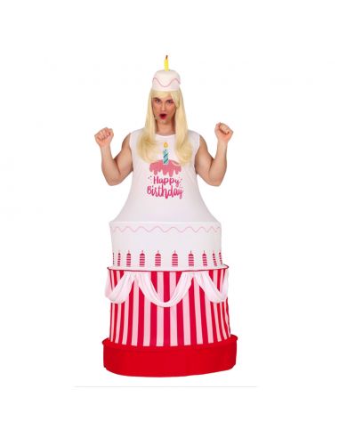 Disfraz de Pastel Cake adulto Tienda de disfraces online - Mercadisfraces