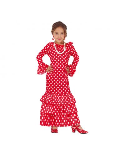 Disfraz de Flamenca infantil Tienda de disfraces online - Mercadisfraces