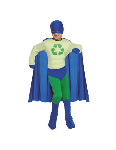 Súper Héroe Reciclar infantil Tienda de disfraces online - Mercadisfraces