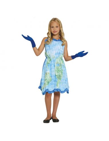 Disfraz Fantasia Tierra Azul Infantil Tienda de disfraces online - Mercadisfraces