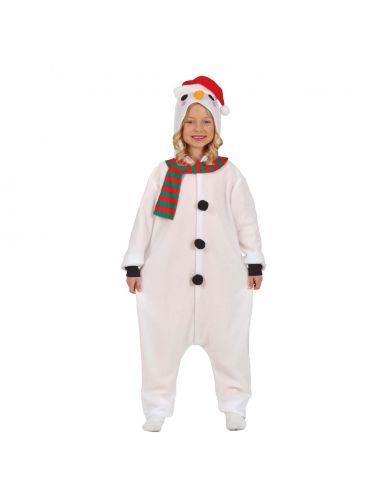 Disfraz Pijama Muñeco Nieve infantil Tienda de disfraces online - Mercadisfraces