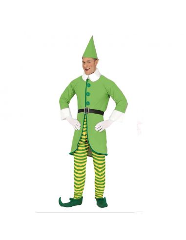 Disfraz Elfo Verde y Amarillo adulto Tienda de disfraces online - Mercadisfraces