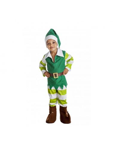 Disfraz Elfo Verde y Amarillo para infantil Tienda de disfraces online - Mercadisfraces