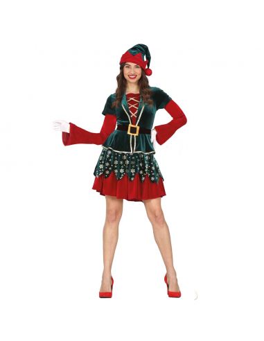 Disfraz Elfo elegante para mujer Tienda de disfraces online - Mercadisfraces