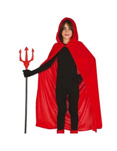 Capa Roja de Terciopelo con capucha Tienda de disfraces online - Mercadisfraces