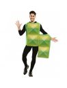 Disfraz de Tetris Verde para adulto Tienda de disfraces online - Mercadisfraces