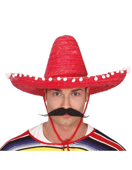 Sombrero Mejicano 50 cm. Tienda de disfraces online - Mercadisfraces