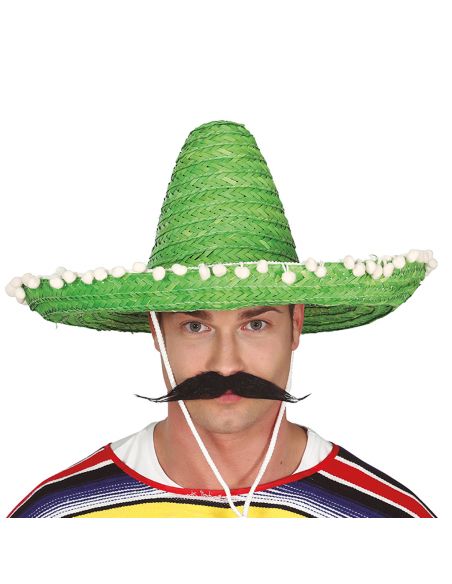 Sombrero Mejicano 50 cm. Tienda de disfraces online - Mercadisfraces