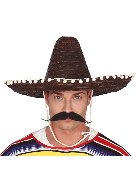 Sombrero Mejicano 45 cm. Tienda de disfraces online - Mercadisfraces