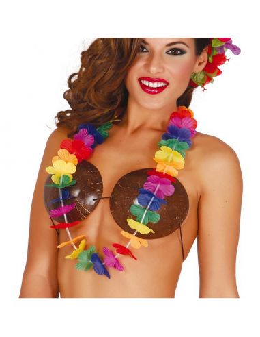 Collar Multicolor Tienda de disfraces online - Mercadisfraces