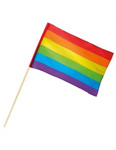 Banderita de colores Arcoiris Tienda de disfraces online - Mercadisfraces