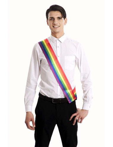 Banda Multicolor Tienda de disfraces online - Mercadisfraces