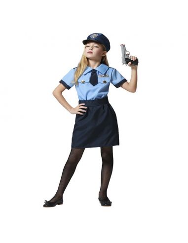 Disfraz Policia de niña Tienda de disfraces online - Mercadisfraces