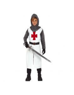 Disfraz Cruzado Medieval Blanco infantil Tienda de disfraces online - Mercadisfraces
