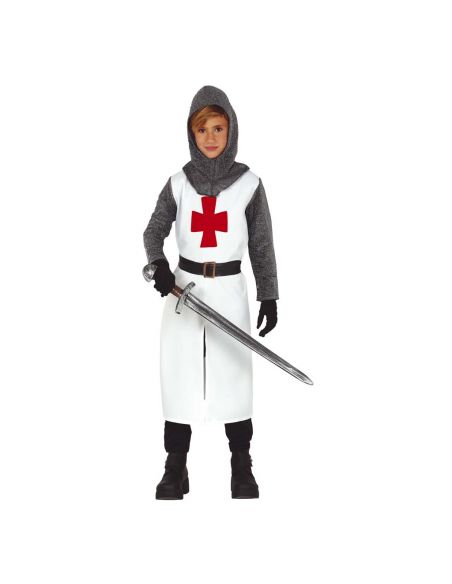 Disfraz Cruzado Medieval Blanco infantil Tienda de disfraces online - Mercadisfraces