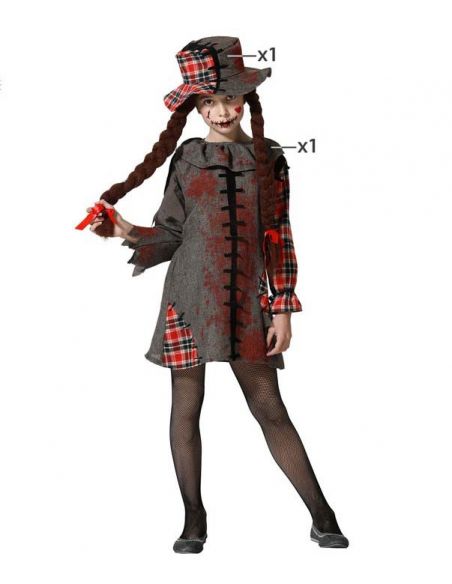 Disfraz Muñeca vudú para niña Tienda de disfraces online - Mercadisfraces Disfraz Muñeca vudú para niña Tienda de disfraces online - Mercadisfraces