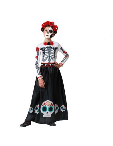 Disfraz Esqueleto Niña Tienda de disfraces online - Mercadisfraces