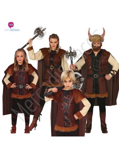 Disfraces de Carnaval de Vikingos para grupos y comparsas Tienda de disfraces online - Mercadisfraces