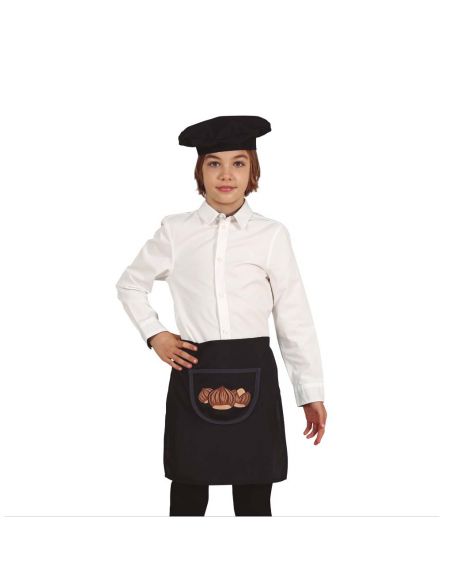 Boina y Delantal negro castañero infantil Tienda de disfraces online - Mercadisfraces Boina y Delantal negro castañero infantil Tienda de disfraces online - Mercadisfraces