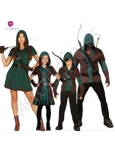 Disfraces para grupos Arqueros Tienda de disfraces online - Mercadisfraces