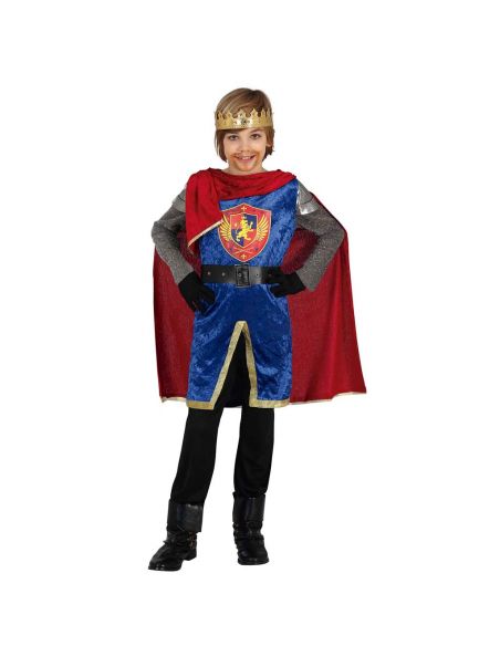 Disfraz Caballero Medieval Con Capa niño Tienda de disfraces online - Mercadisfraces