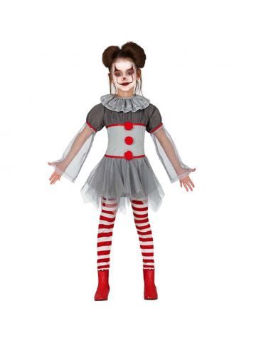 Disfraz Bad Clown niña Tienda de disfraces online - Mercadisfraces