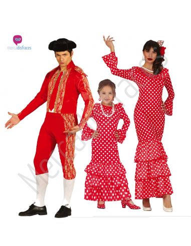 Grupo de disfraces de Toreros y Flamencas Tienda de disfraces online - Mercadisfraces