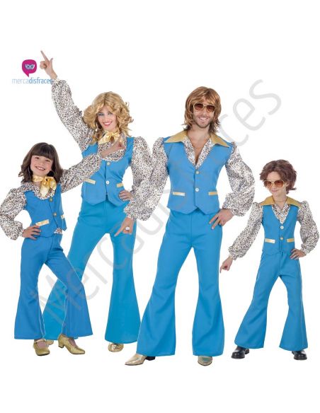 Grupo disfraces Hippies azul Tienda de disfraces online - Mercadisfraces Grupo disfraces Hippies azul Tienda de disfraces online - Mercadisfraces