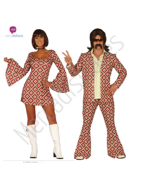 Pareja disfraces Disco años 70 Tienda de disfraces online - Mercadisfraces Pareja disfraces Disco años 70 Tienda de disfraces online - Mercadisfraces