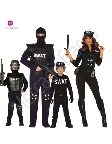 Grupo disfraces Swat Tienda de disfraces online - Mercadisfraces