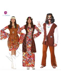 Pareja disfraces Hippies Tienda de disfraces online - Mercadisfraces