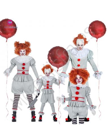 Grupo disfraces Payasos Malos Tienda de disfraces online - Mercadisfraces