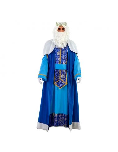Disfraz Rey Mago Melchor Azul Tienda de disfraces online - Mercadisfraces