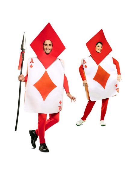 Disfraz de Carta de As de Diamantes para adulto Tienda de disfraces online - Mercadisfraces