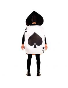 Disfraz de Carta de As de Picas para adulto Tienda de disfraces online - Mercadisfraces 2