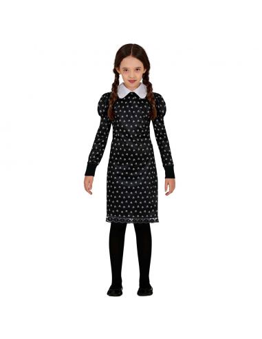 Disfraces de Miercoles Addams siniestra infantil Tienda de disfraces online - Mercadisfraces