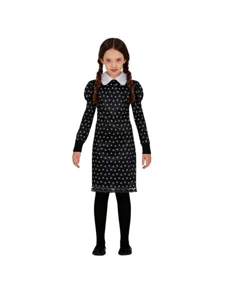 Disfraces de Miercoles Addams siniestra infantil Tienda de disfraces online - Mercadisfraces