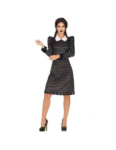 Disfraces de Miercoles Addams Siniestra Adulto Tienda de disfraces online - Mercadisfraces