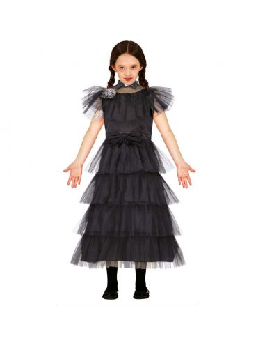 Disfraz Miercoles Addams Bailarina infantil Tienda de disfraces online - Mercadisfraces