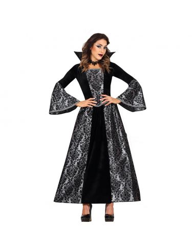 Disfraz de Vampiresa Lujosa Plata adulta Tienda de disfraces online - Mercadisfraces